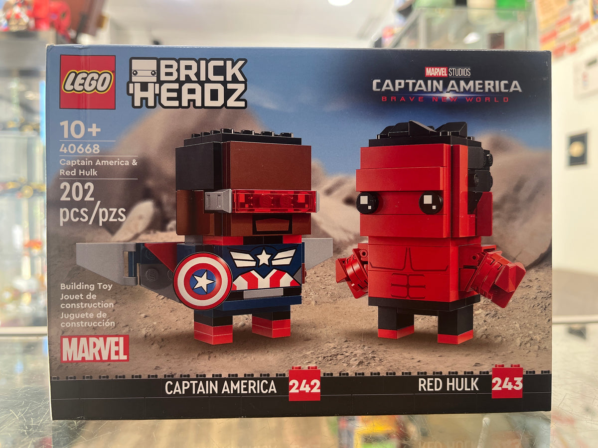 40668 Captain America & Red Hulk