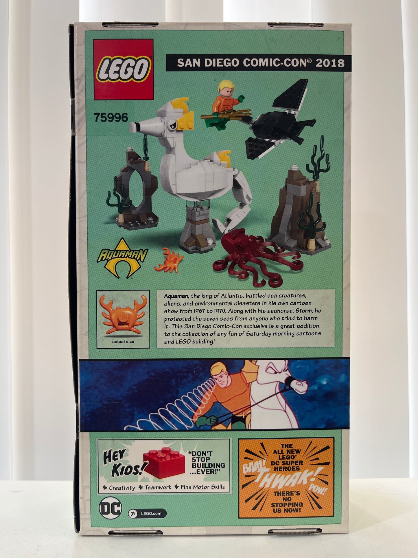 75996 Aquaman and Storm - San Diego Comic-Con 2018 Exclusive