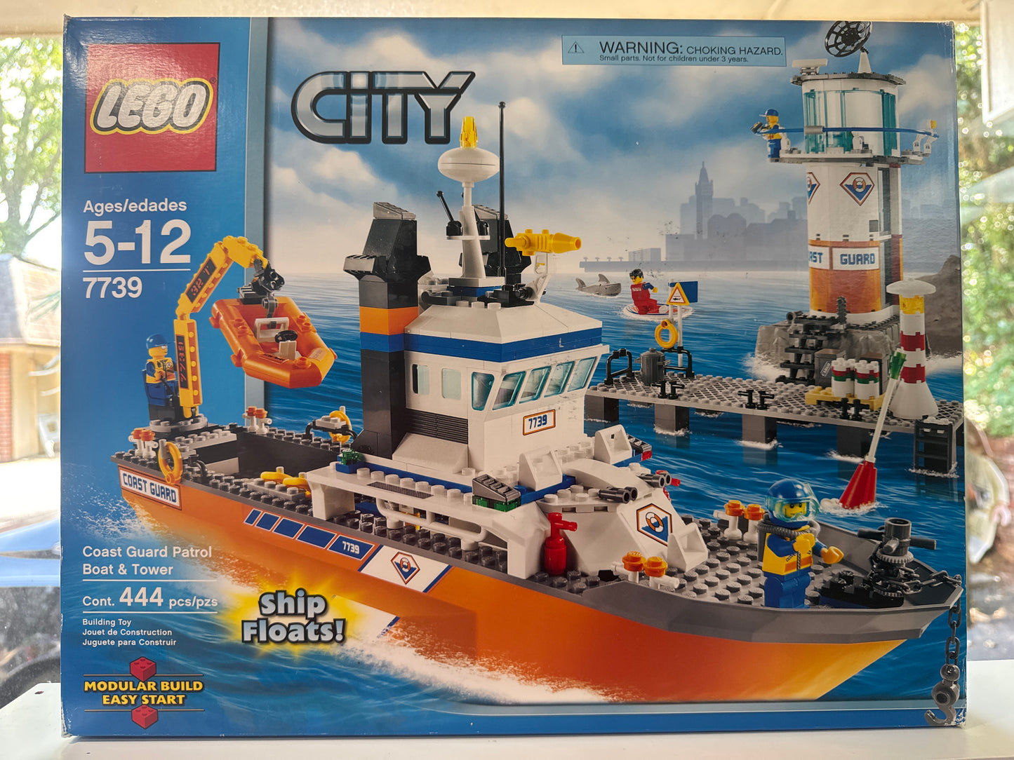 7739 Coast Guard Patrol Boat & Tower