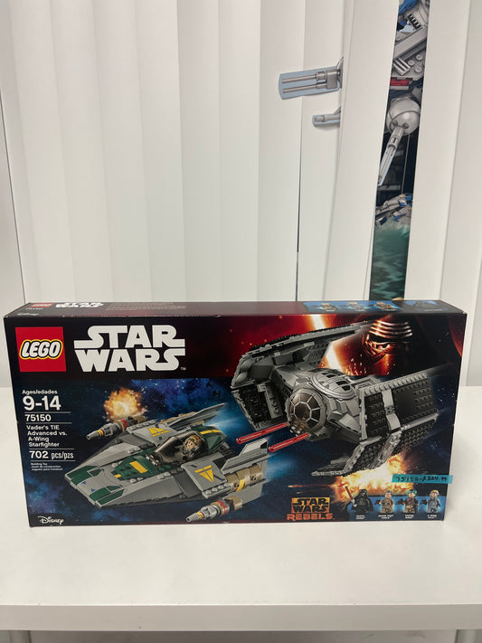 75150 Vader's TIE Advanced vs. A-Wing Starfighter