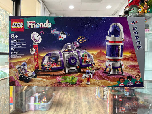 42605 Mars Space Base and Rocket