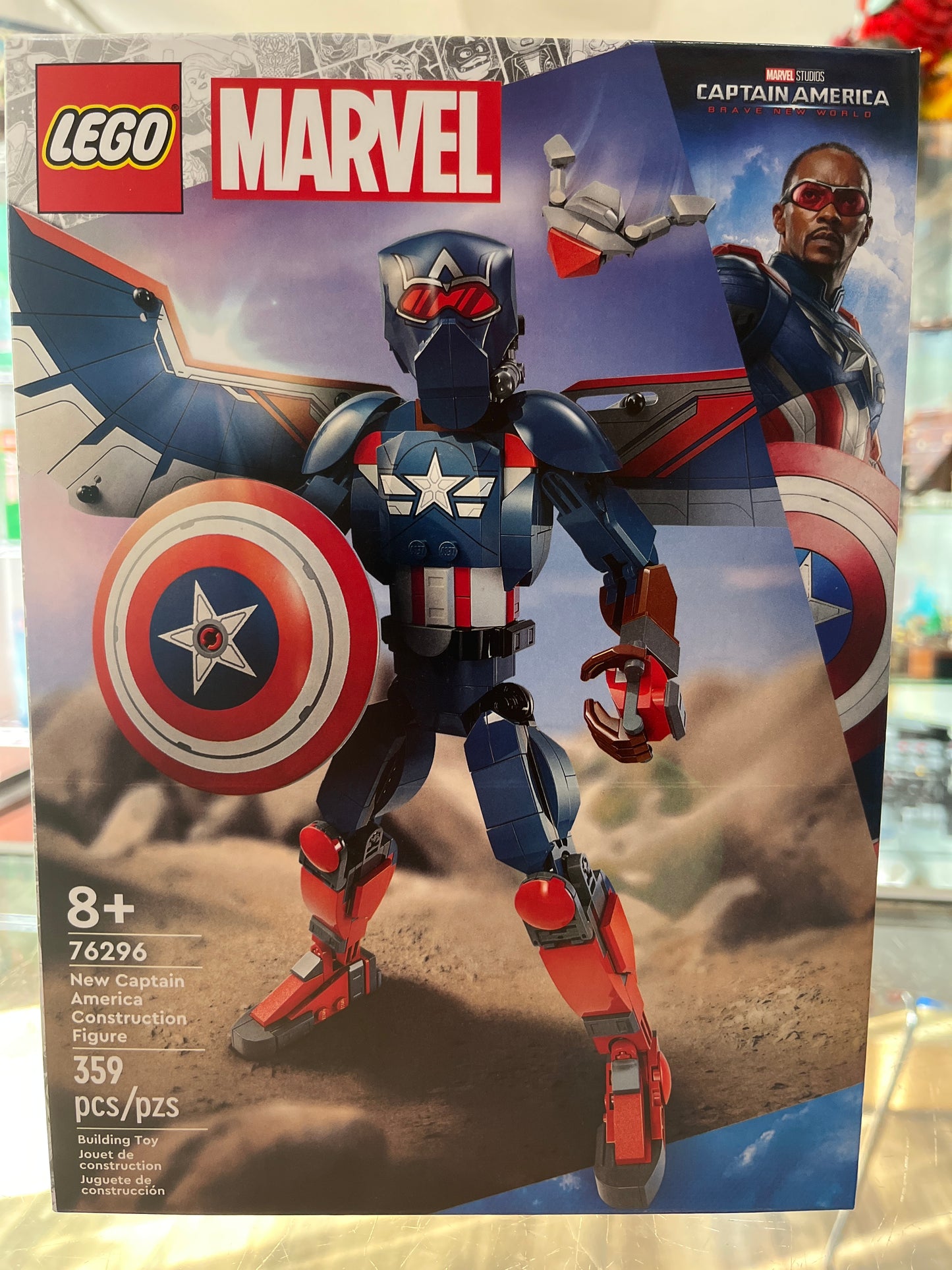 76296 - New Captain America Construction Figure