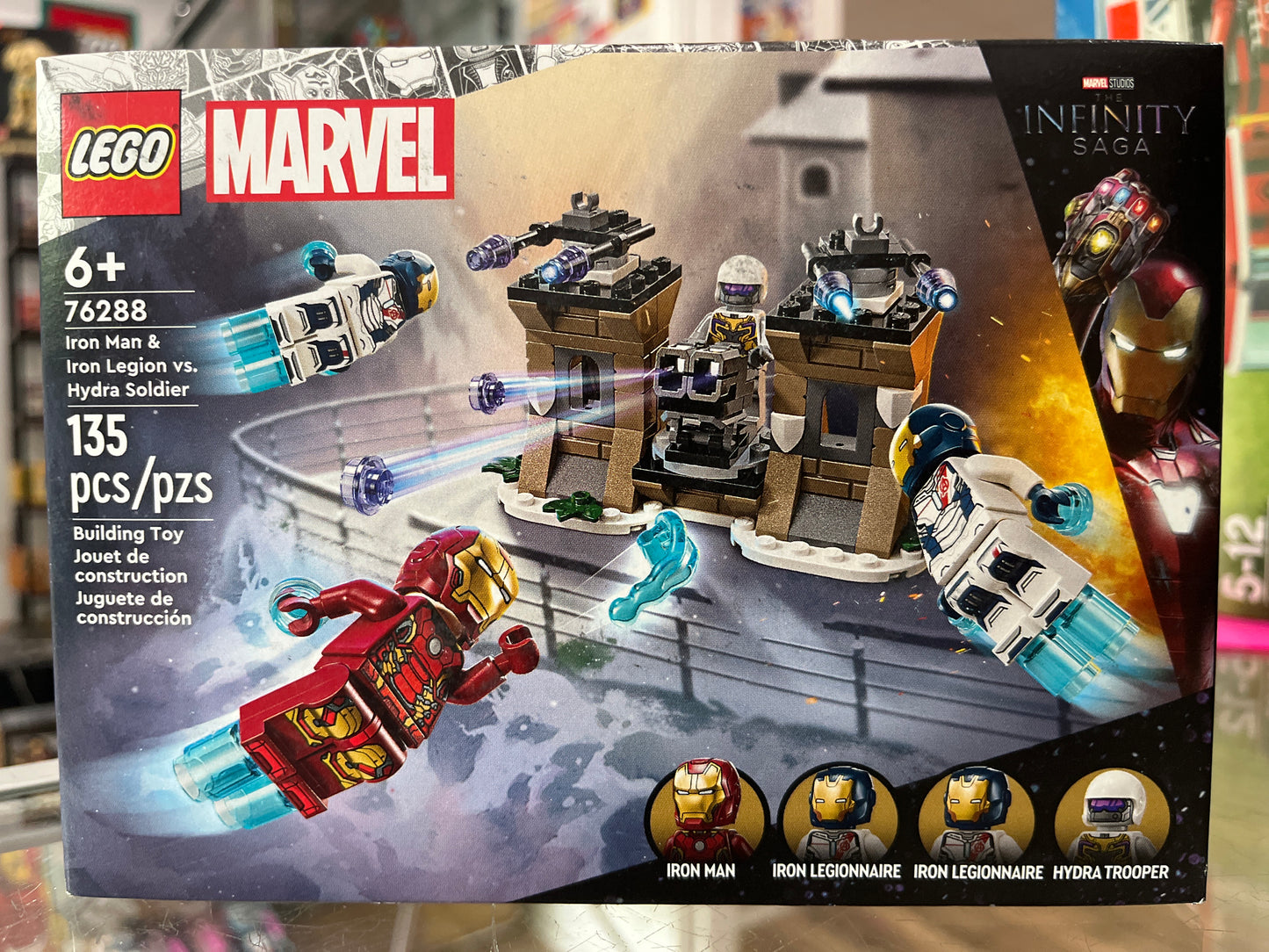 76288 Iron Man & Iron Legion vs. Hydra Soldier