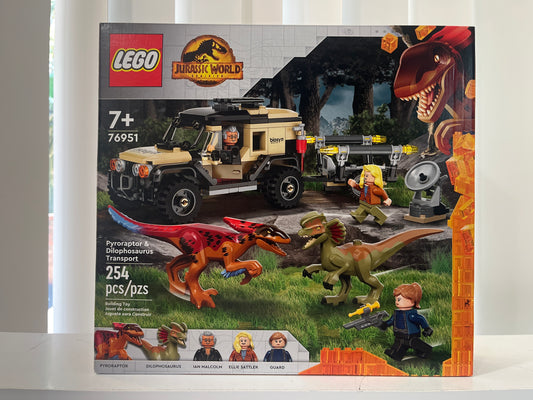 76951 Pyroraptor & Dilophosaurus Transport
