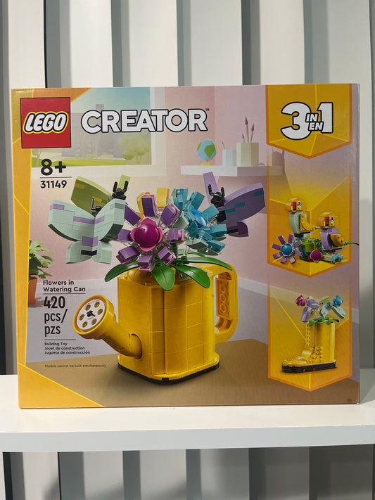 31149 Flowers in Watering Can