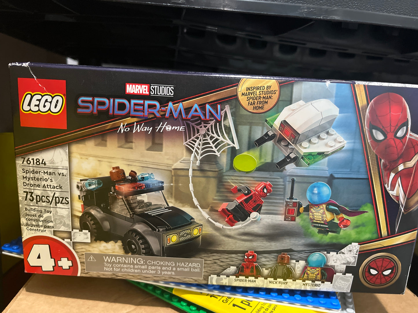 76184 Spider Man vs Mysterios Drone Attack