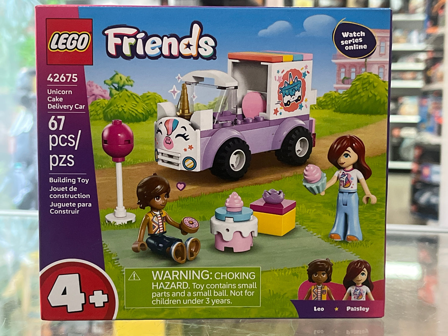 42675 Unicorn Cake Delivery Car