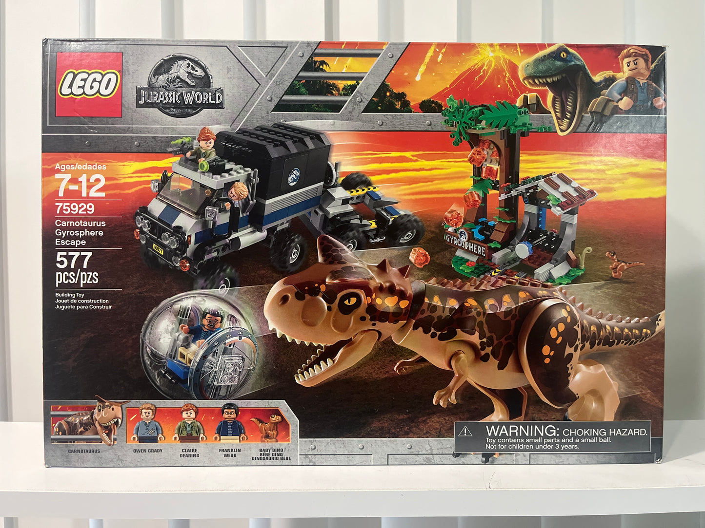 75929 Carnotaurus Gyrosphere Escape