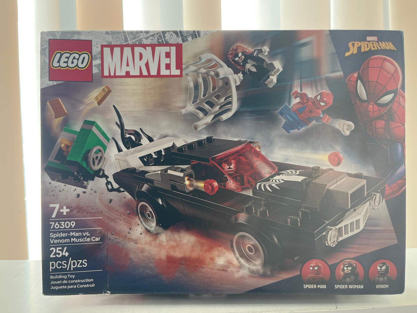 76309 - Spider-Man vs. Venom Muscle Car